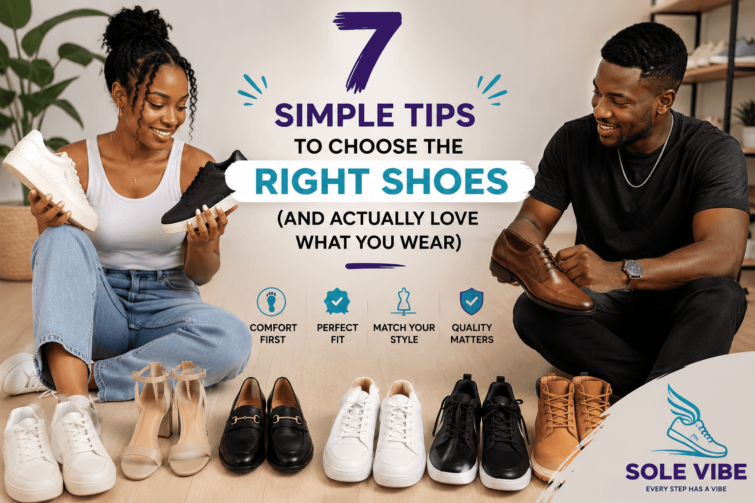 7 Simple Tips to Choose the Right Shoes (and Actually Love What You Wear)